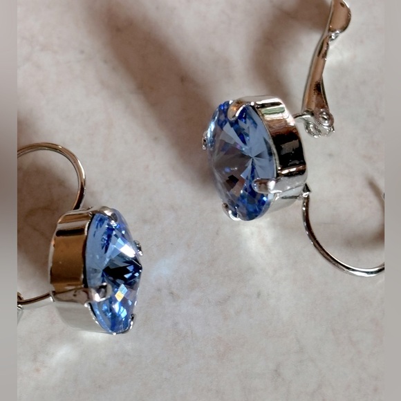 Sabika-Inspired Earrings - Light Sapphire - NWT - Picture 5 of 7